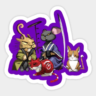 Samurai Sticker